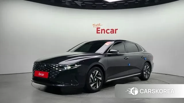Hyundai The New Grandeur IG Hybrid 2020 Черный из Кореи