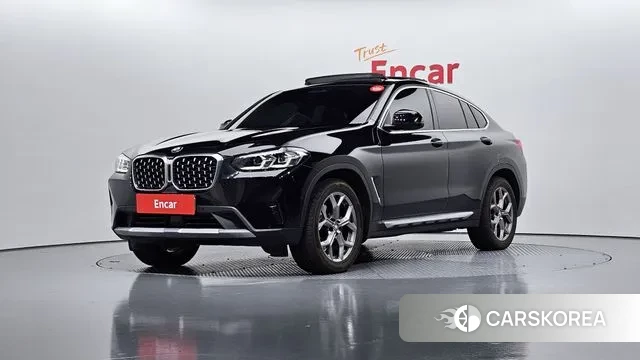 BMW X4 (G02) 2022 Черный из Кореи