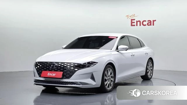 Hyundai The New Grandeur IG Hybrid 2020 Белый из Кореи