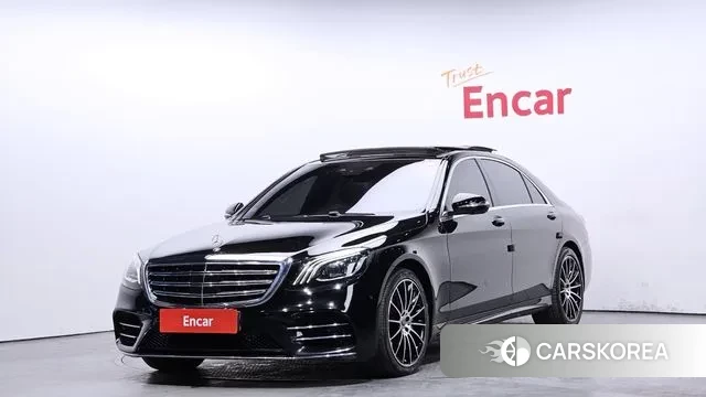 Mercedes-Benz S-Class W222 2018 Черный из Кореи
