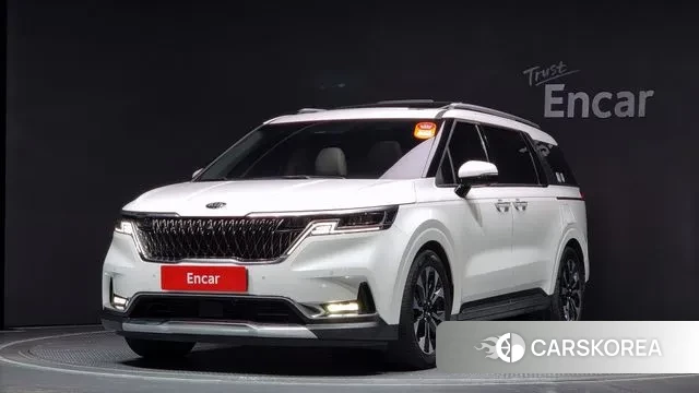Kia Carnival 4th generation 2021 Белый из Кореи
