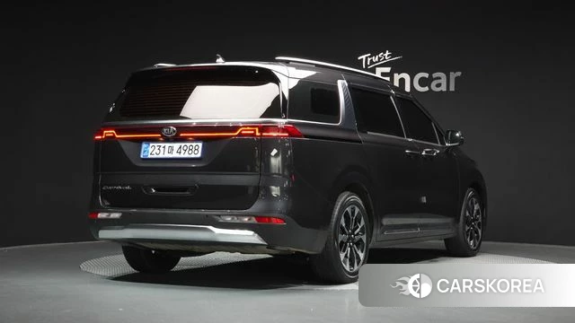 Kia Carnival 4th generation 2021 Серый из Кореи