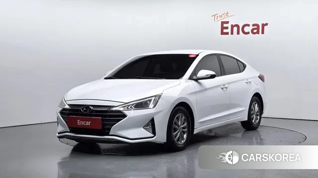 Hyundai The New Avante AD 2018 Белый из Кореи