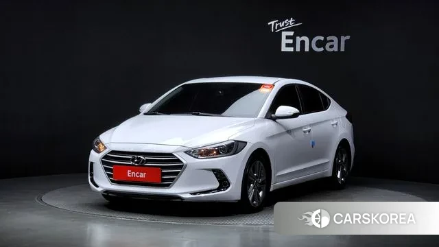 Hyundai Avante AD 2018 Белый из Кореи
