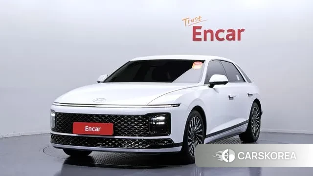 Hyundai Grandeur Hybrid (GN7) 2024 Белый из Кореи