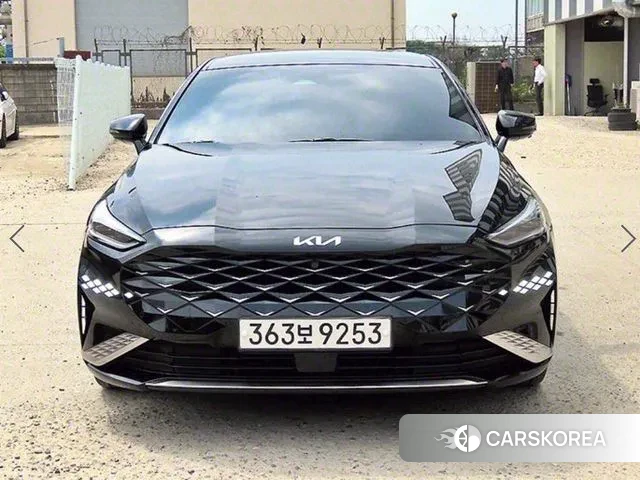 Kia K8 2021 Черный из Кореи