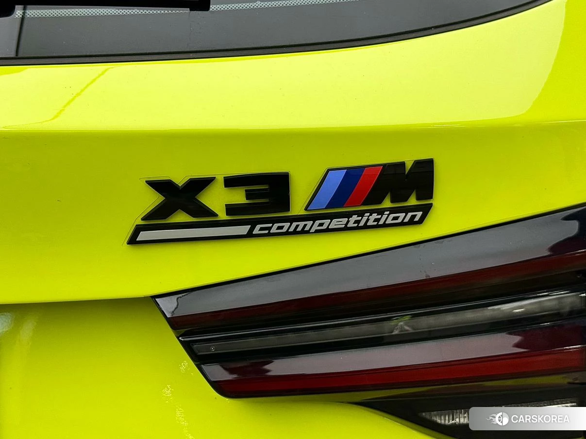 BMW X3 M 2021 Зеленый из Китая