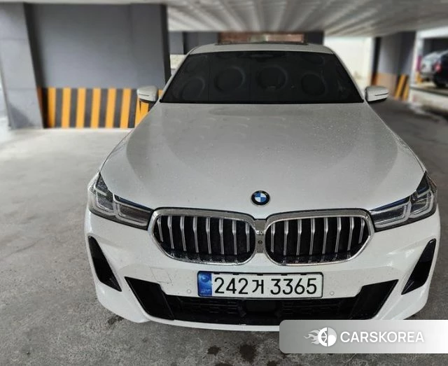BMW 6 Series GT (G32) 2023 Белый из Кореи