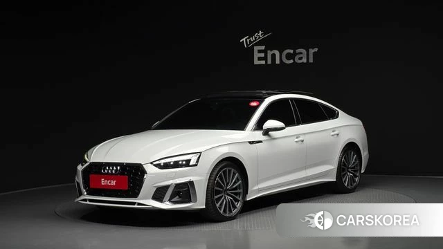 Audi A5 (F5) 2023 Белый из Кореи
