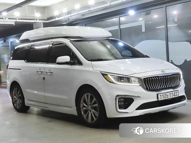 Kia The New Carnival 2019 Белый из Кореи