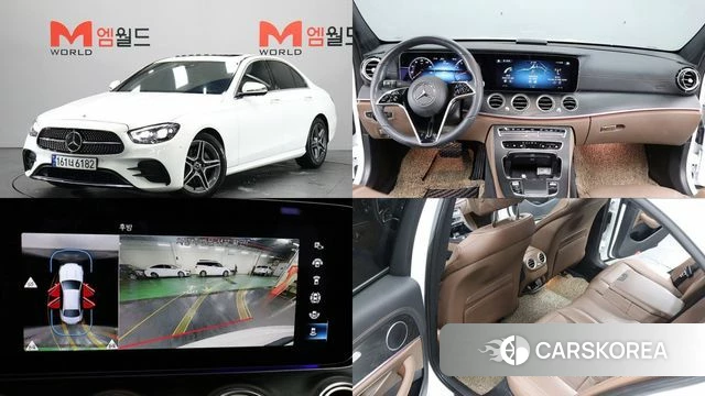 Mercedes-Benz E-Class W213 2023 Белый из Кореи