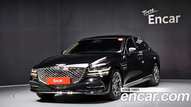 Genesis G80 (RG3) 2020 Черный из Кореи
