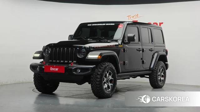 Jeep Wrangler (JL) 2022 Черный из Кореи