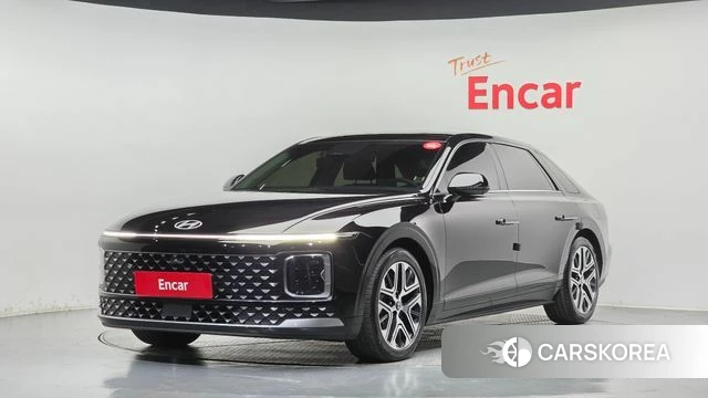 Hyundai Grandeur Hybrid (GN7) 2023 Черный из Кореи