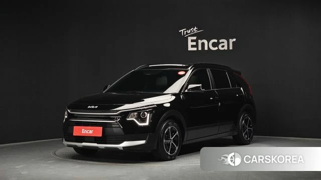 Kia Di Ol Nu Niro 2023 Черный из Кореи