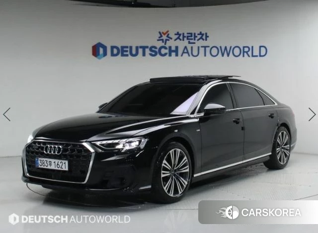 Audi A8 (D5) 2025 Черный из Кореи