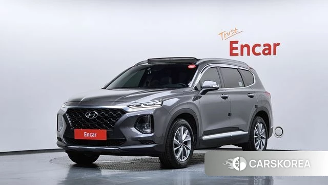 Hyundai Santa Fe TM 2019 Серый из Кореи