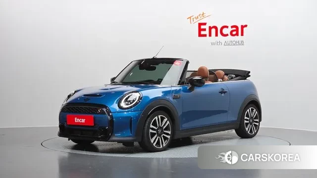 Mini Cooper S Convertible 2024 Синий из Кореи