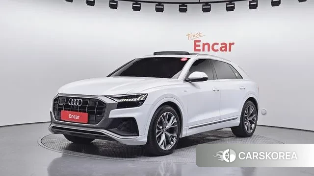 Audi Q8 (4M) 2021 Белый из Кореи
