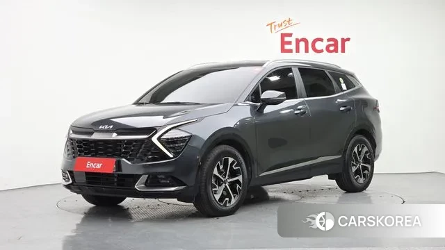 Kia Sportage 5th Generation Hybrid 2021 Небесно-голубой из Кореи