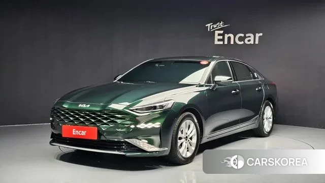 Kia K8 2021 Темно-зеленый из Кореи