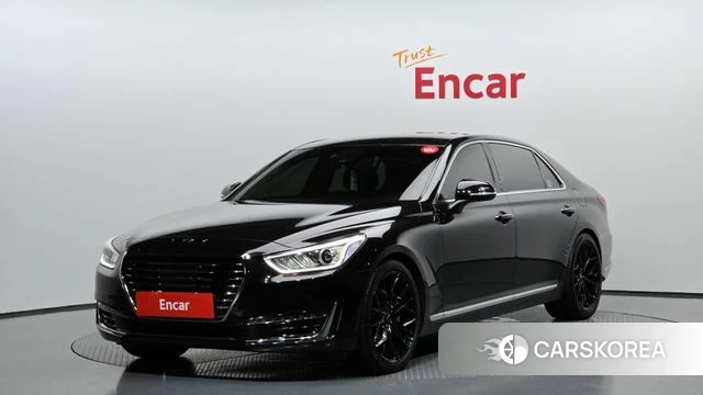 Genesis EQ900 2018 Черный из Кореи