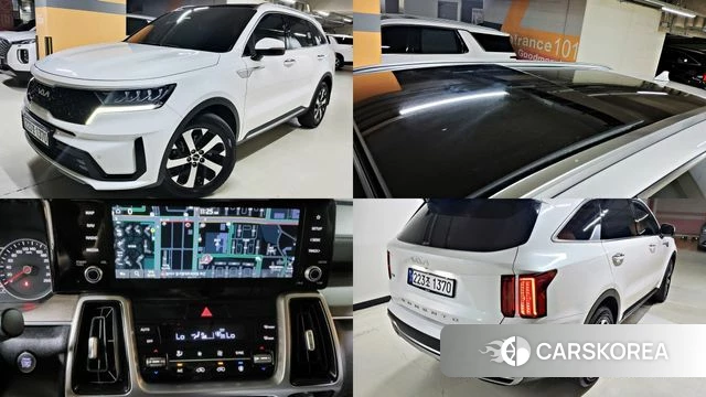 Kia Sorento 4th Generation 2021 Белый из Кореи