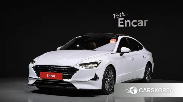 Hyundai Sonata (DN8) 2019 Белый из Кореи