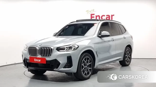 BMW X3 (G01) 2023 Светло-серебряный цвет из Кореи
