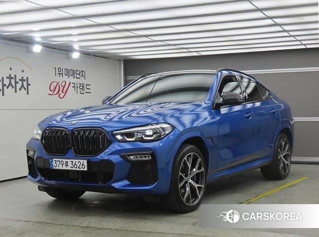 BMW X6 (G06) 2020 Синий из Кореи