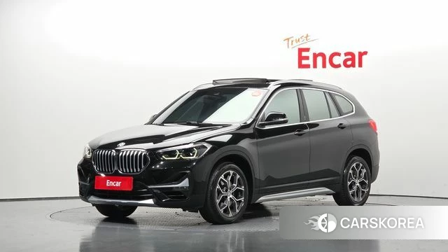BMW X1 (F48) 2020 Черный из Кореи