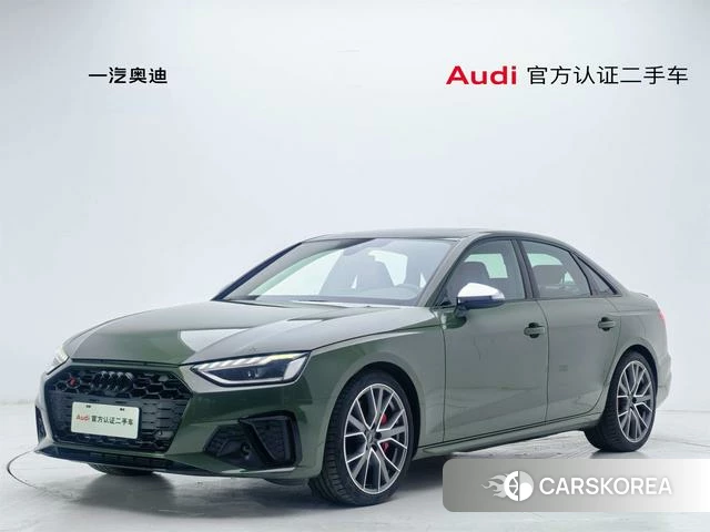 Audi S4 2024 Зеленый из Китая