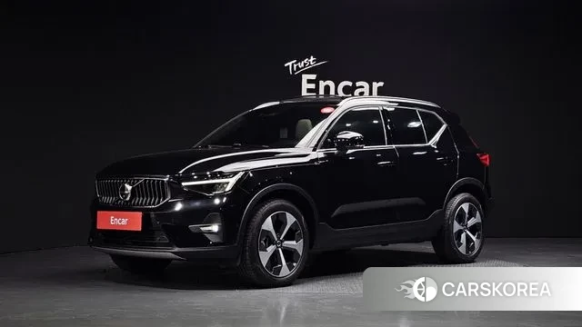 Volvo XC40 2023 Черный из Кореи