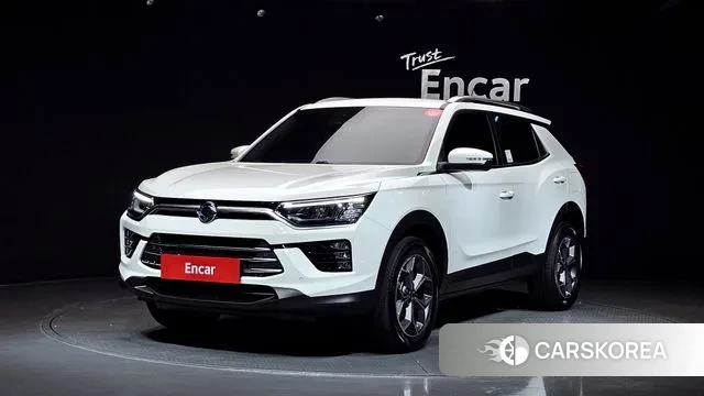 Ssangyong Beautiful Korando 2024 Белый из Кореи