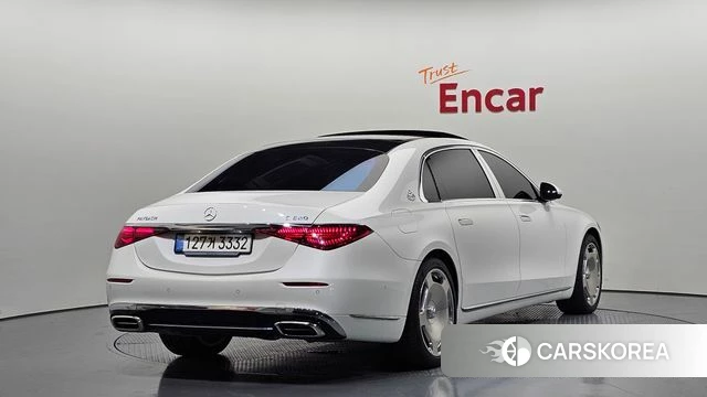 Mercedes-Benz S-Class W223 2024 Белый из Кореи