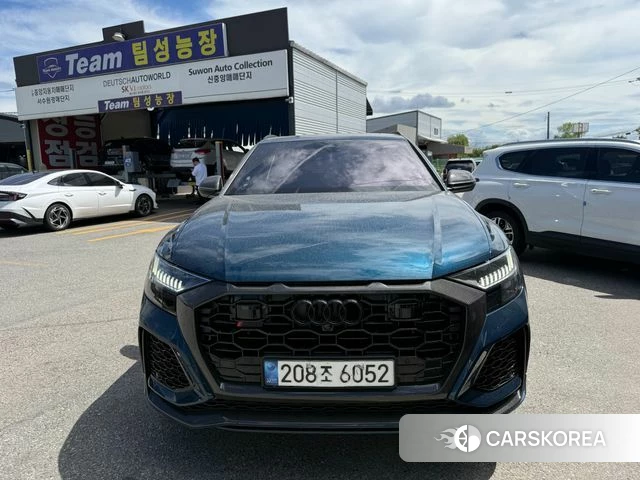 Audi RSQ8 (4M) 2021 Синий из Кореи