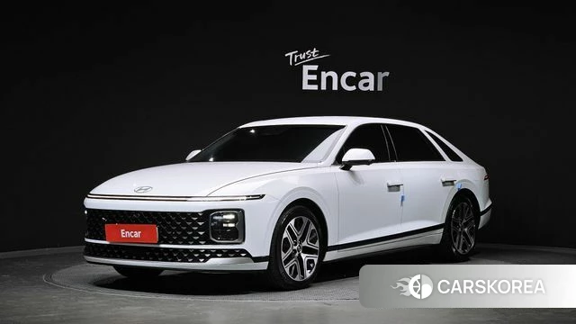 Hyundai Grandeur Hybrid (GN7) 2023 Белый из Кореи