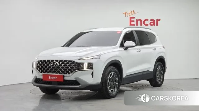 Hyundai The New Santa Fe 2022 Белый из Кореи