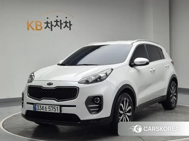 Kia Sportage 4th Generation 2018 Белый из Кореи