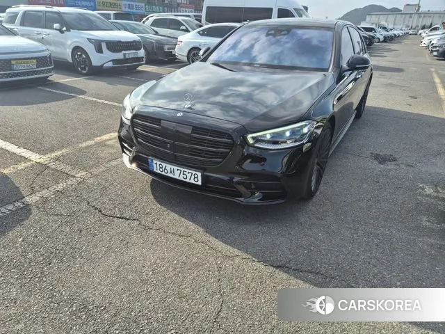 Mercedes-Benz S-Class W223 2023 Черный из Кореи