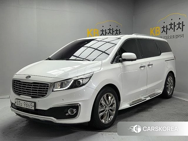 Kia All New Carnival 2018 Белый из Кореи