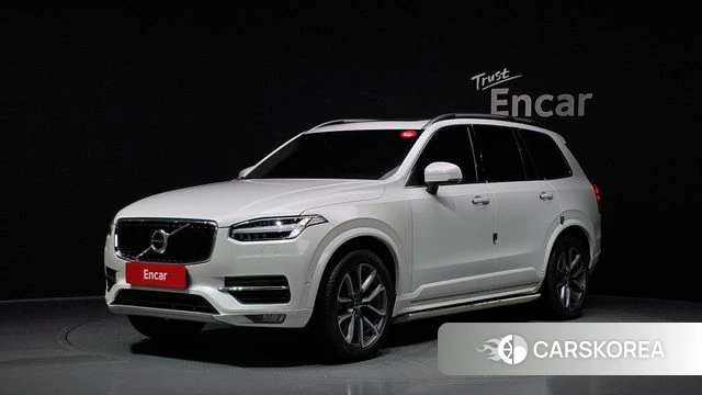 Volvo XC90 second Generation 2018 Белый из Кореи