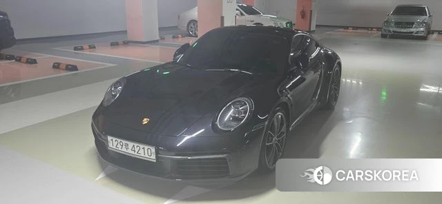 Porsche 911(992) 2020 Черный из Кореи