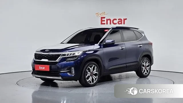 Kia Seltos 2020 Синий из Кореи