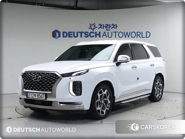 Hyundai Palisade 2022 Белый из Кореи