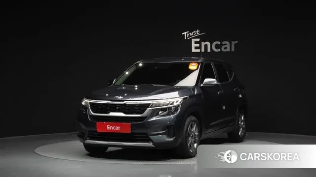 Kia Seltos 2021 Серый из Кореи