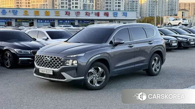 Hyundai The New Santa Fe 2020 Серый из Кореи