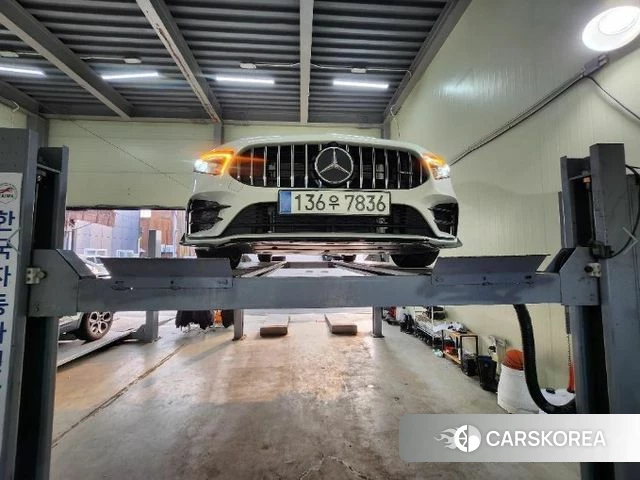 Mercedes-Benz A-Class W177 2022 Белый из Кореи