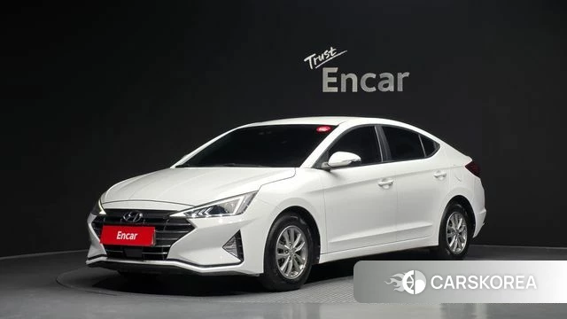 Hyundai The New Avante AD 2019 Белый из Кореи