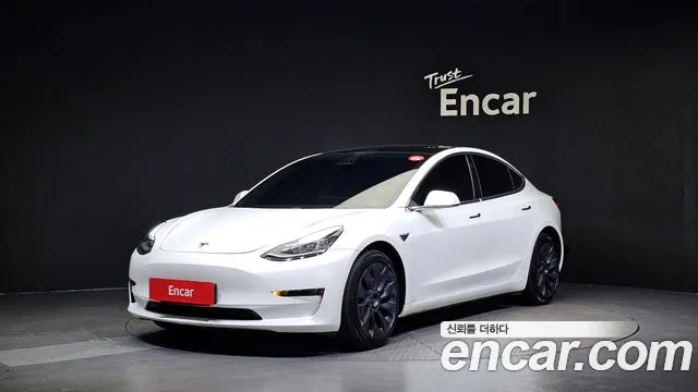 Tesla Model 3 2020 Белый из Кореи